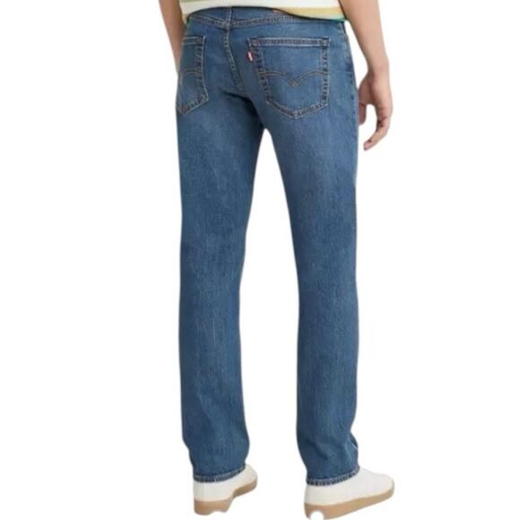Men’s Levi’s 511 Slim Fit Medium Wash Jeans-size 33w30L - Picture 3 of 16